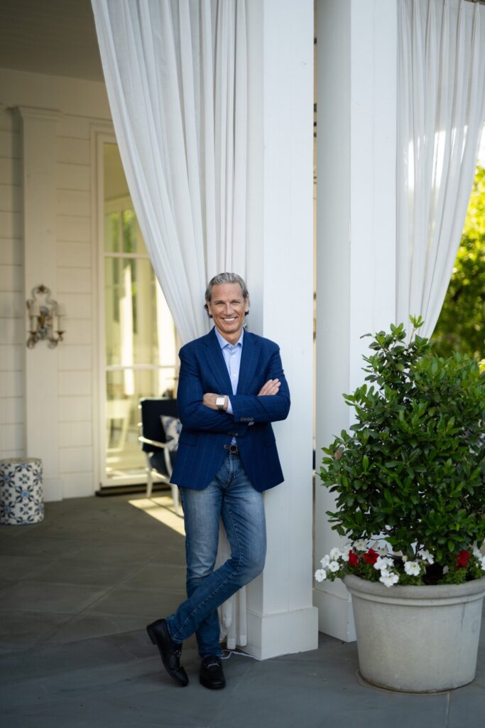 Full-length outdoor photo of Wade Myers